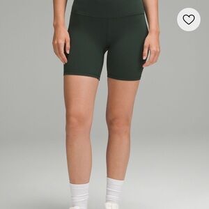 Lululemon Align High Rise Shorts 6” NWT Legacy Green